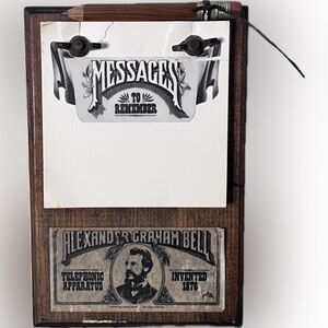 Vintage 78 O&L LINES Telephone Message Alexander G Bell | Gary Stuart Robertson